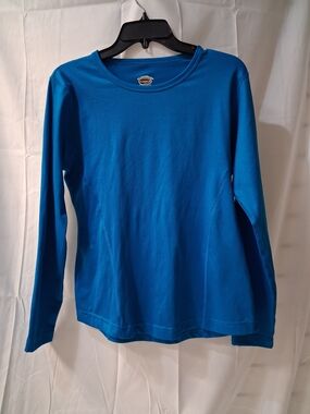 Champion Duofold Blue Performance Crew Top
